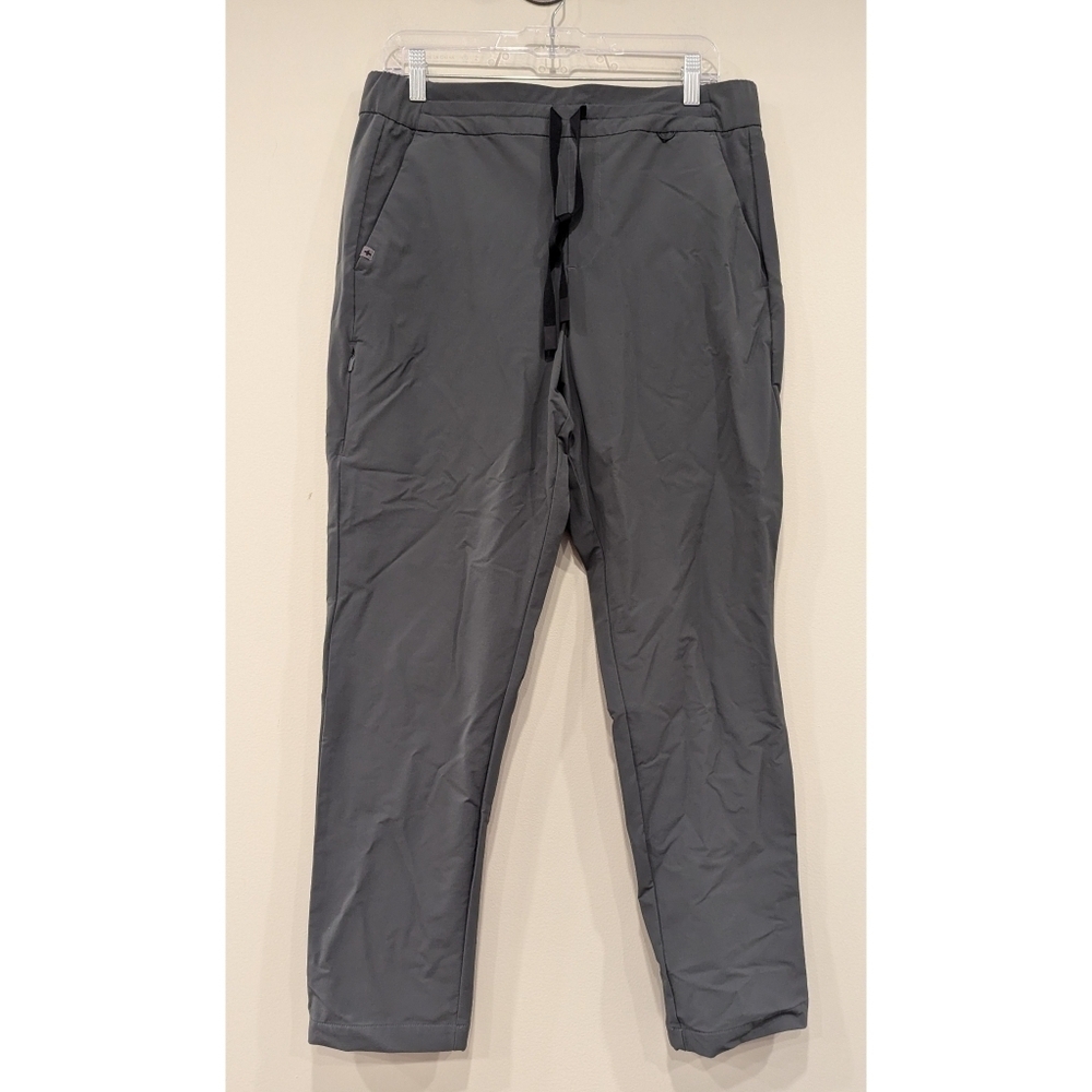 FIGS Grey Straight Leg Scrub Pants Size Large